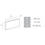 GRENADA 3, Plaquette de parement en béton