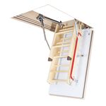 FAKRO Escalier escamotable LWF 60, avec une echelle en bois, coupe-feu