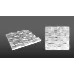 Panneaux en gypse QUADRAT (72x72 cm)