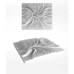 Panneaux en gypse FLOWER (48x48 cm)