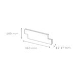 PRETO, plaquette de parement en pierre naturelle