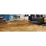 Parquet Chêne Caramel Chevron 130