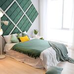 STEGU Panneau mural tapissé | Melange carré 30x30