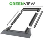 Raccordement pour FAKRO GreenView fenêtre de toit | RAL 7016