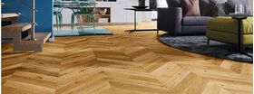 Parquet Chêne Caramel Chevron 130