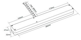 FAKRO Moteur à chaîne ZWS12, tension d'entrée 15V DC
