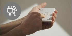 Store occultant télécommandé VELUX DML motorisé à l'énergie électrique