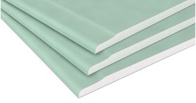 Plaque de plâtre imprégnée GKBI 12.5 x 1200 x 2600 mm