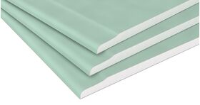 Plaque de plâtre imprégnée et résistante au feu GKFI 12.5 x 1200 x 2600 mm