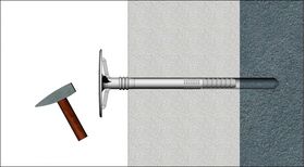 Cheville à frapper KI 10