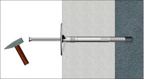 Cheville à frapper KI 10