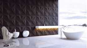 Panneaux en gypse DENALI (72x72 cm)