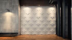 Panneaux en gypse POLARIS (72x72 cm)