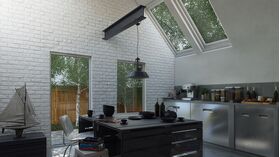 PARMA 01, brique en gypse pour intérieur avec joint intégré