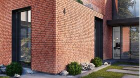 MONSANTO 1, brique de parement avec joint gris