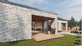 NEPAL 01, Plaquette de parement extérieur et intérieur