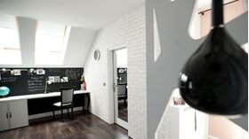 PARMA 01, brique en gypse pour intérieur avec joint intégré