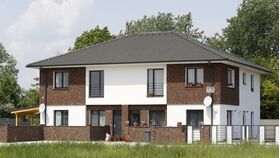 RUSTIK 568, brique en béton pour mur extérieur