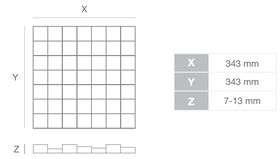 Panneaux en bois CUBE 1