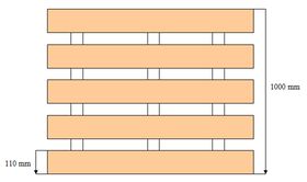 Palette 800x1000mm pour blocs silico-calcaires
