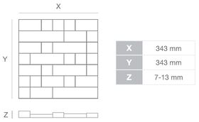 Panneaux en bois CUBE 2