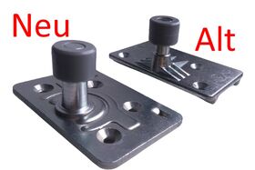 Führungsrolle aus Stall für SkyLight Dachfenster