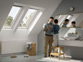 Fenêtre de toit VELUX GLU-B 0051 | Finition EverFinish - Le blanc éternel