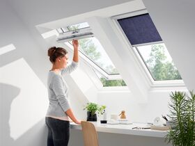 Fenêtre triple vitrage VELUX GLU-B 0064 | Finition EverFinish - Le blanc éternel