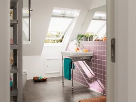 Fenêtre triple vitrage VELUX GLU 0064 | Finition EverFinish - Le blanc éternel