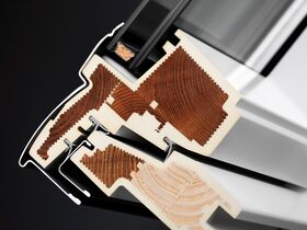 Fenêtre de toit VELUX GLU 0051 | Finition EverFinish - Le blanc éternel