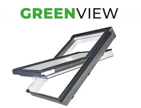 Fenêtre de toit FAKRO PTP-V P50 ABMX  | GreenView | Triple vitrage | PVC