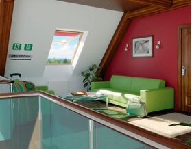 Fenêtre de toit FAKRO FEP P2, panoramique