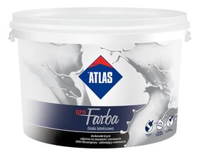 Peinture blanche mur et plafond ATLAS proFARBA : latex