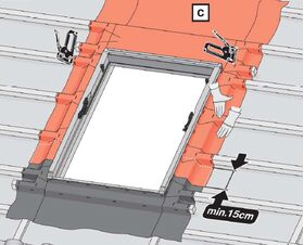 Collerette de sous-toiture