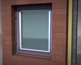 Bande extérieure Soudal SWS Basic PLUS Outside 90 mm / 30 m pour montage chaud