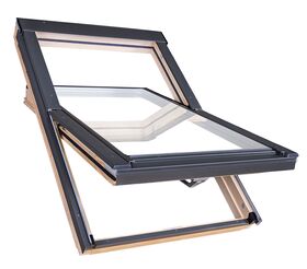 Fenêtre de toit OptiLight Énergie | Fenêtre de toit en pin avec triple vitrage