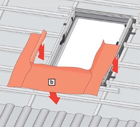 Collerette de sous-toiture