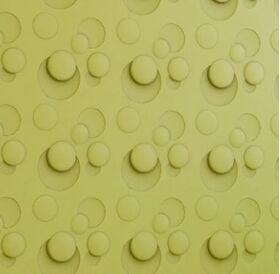 Panneaux en gypse CIRCLES (48x48 cm)