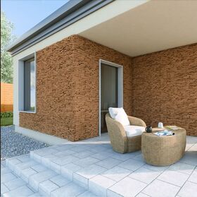 CALIFORNIA 03, Plaquette de parement extérieur et intérieur