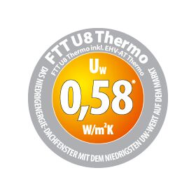 Fenêtre de toit FAKRO FTT-U U8 Thermo FSC