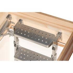 FAKRO Escalier escamotable LML Lux, avec une echelle en metallique, mécanisme d’allègement