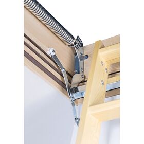 FAKRO Escalier escamotable LWF 60, avec une echelle en bois, coupe-feu