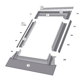Raccordement pour FAKRO fenêtre de toit