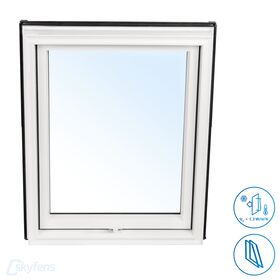 SkyFens SkyLight PLUS TERMO | PVC Fenêtre de toit à double, VSG vitrage, à pivot haut, du groupe suisse Arbonia
