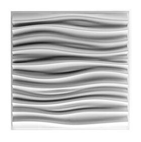 Panneaux en gypse WAVE M (72x72 cm)