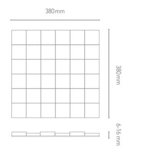 Panneaux en bois QUADRO MINI 1