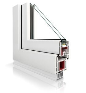 Fenêtre en PVC VEKA Perfectline VP70