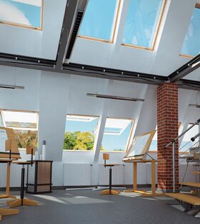 Fenêtre de toit FAKRO FEP P2, panoramique