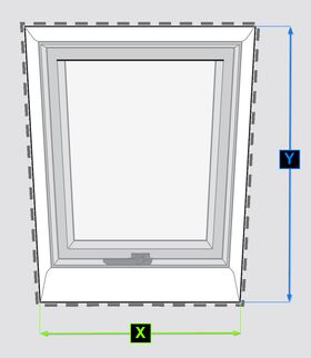Moustiquaire pour fenêtre de toit