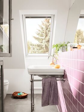 Fenêtre intelligente VELUX GLU INTEGRA | Finition EverFinish - Le blanc éternel